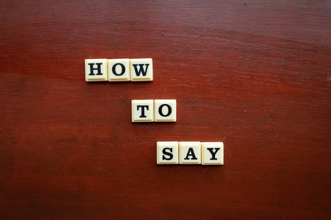 How to Switch Therapists Without Awkwardness 6 scrabble tiles spelling how to say on a wooden surface