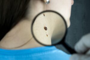 symptoms of melanoma spread